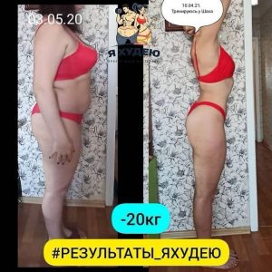 Результаты участников сети фитнес-клубов "Тренируюсь у Шаха"